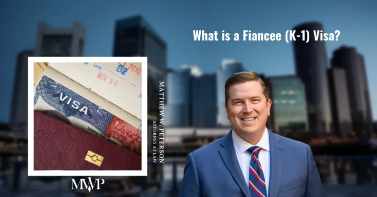 What is (K-1) Fiance Visa? | Boston Family Law Attorney | Boston Immigration Attorney | The Law Office of Matthew Peterson