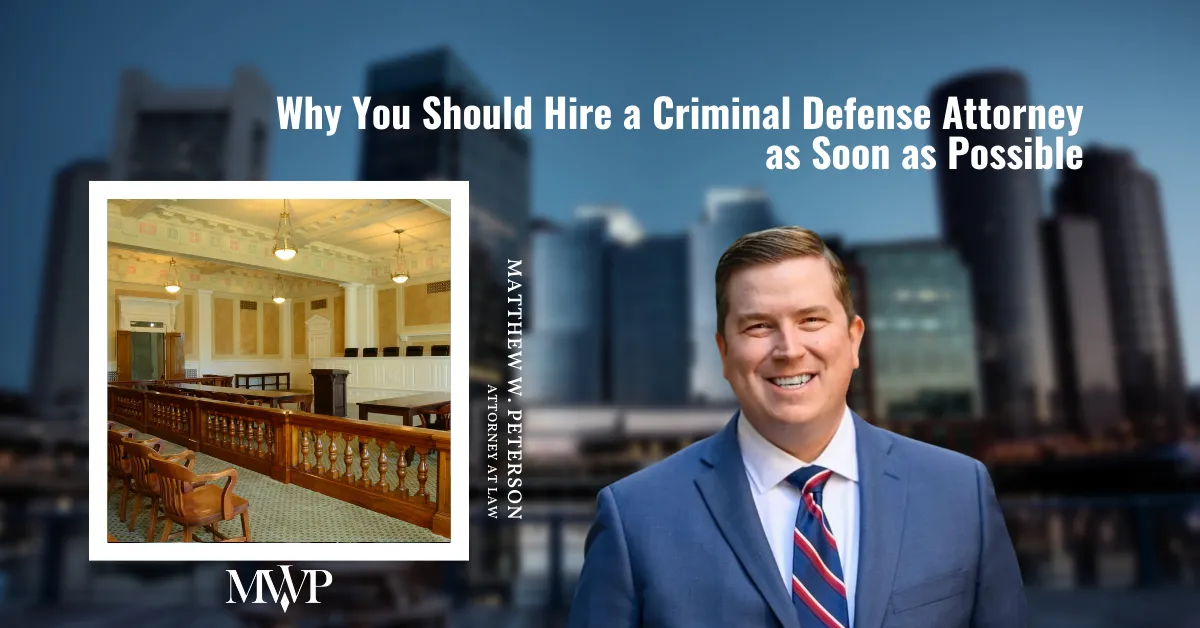 Why Should I Hire A Criminal Defense Attorney | The Law Office Of ...