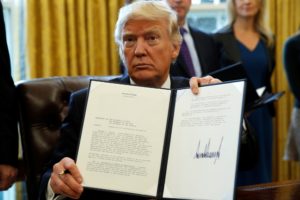 Donald trump coronavirus executive order adjustment of status