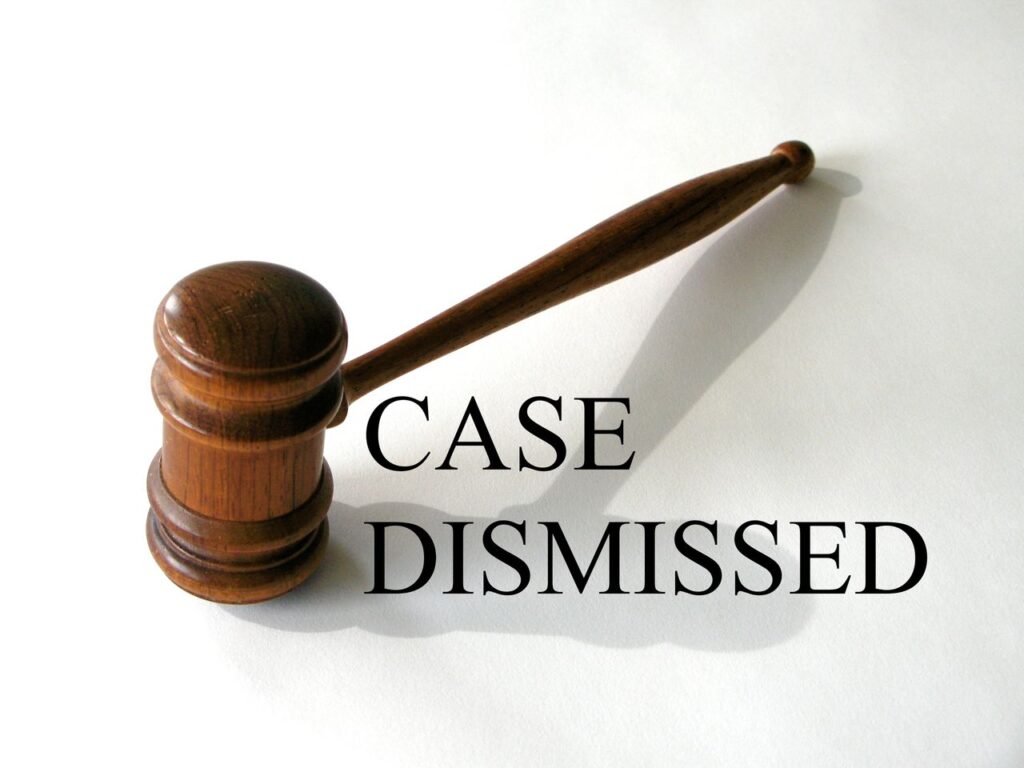 criminal case dismissed massachusetts