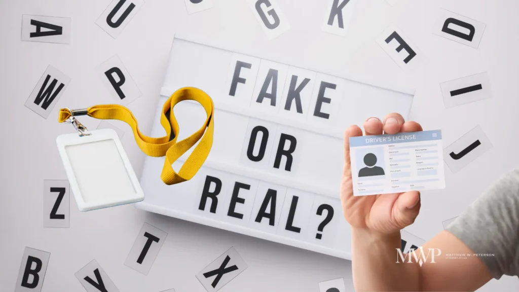 Danger of Fake Ids