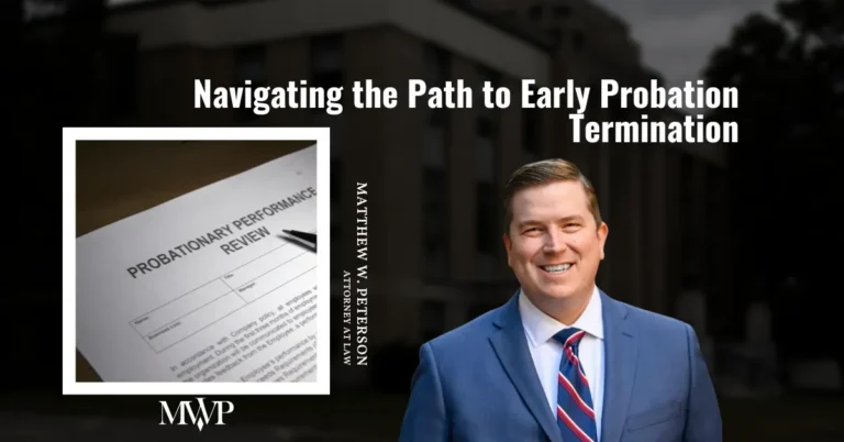 Navigating the Path to Early Probation Termination