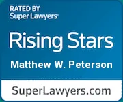 Boston Criminal defense attorney matthew peterson Super Lawyers Rising Star 2022