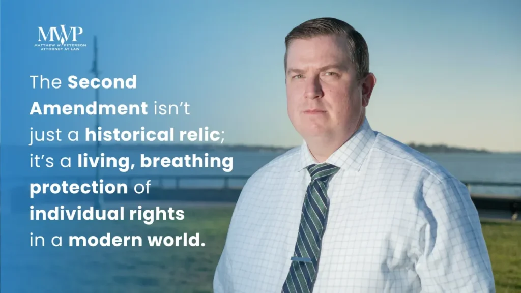 Firearms and Gun Rights The Law Office of Matthew W Peterson 2025