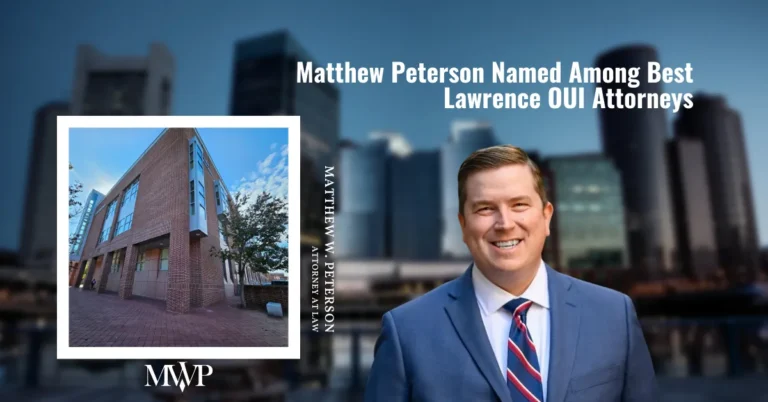 Matthew Peterson Named Among Best Lawrence OUI Attorneys | The Law Office of Matthew W. Peterson