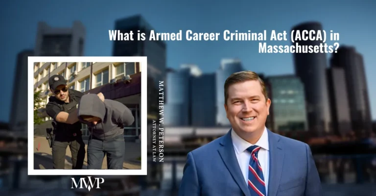 3 Best Legal Things For Armed Career Criminal Act in Massachusetts