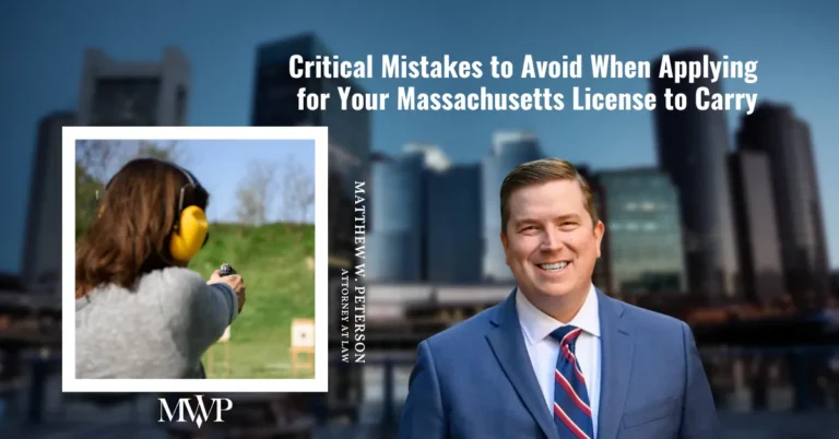 5 Things to Avoid When Applying For Massachusetts License to Carry