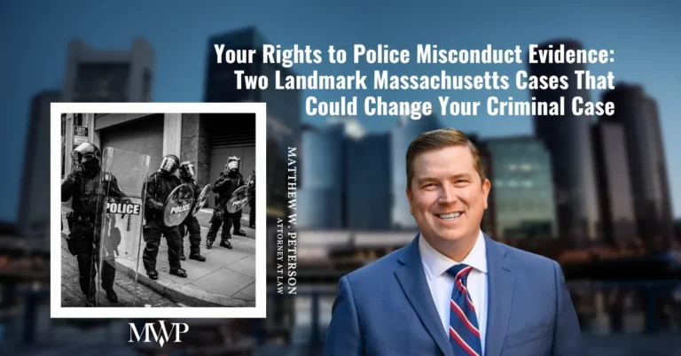 Police Misconduct Evidence In Massachusetts: Your Rights Always Matter | Police Misconduct Attorney Massachusetts