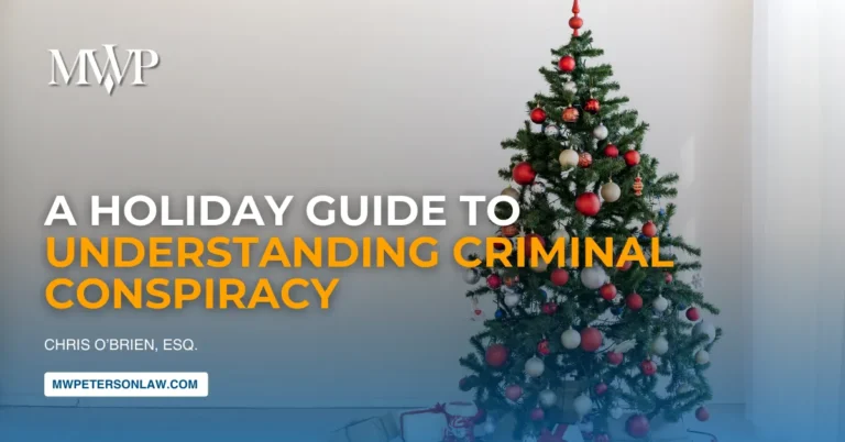 Criminal Conspiracy: A Holiday Guide to Understand
