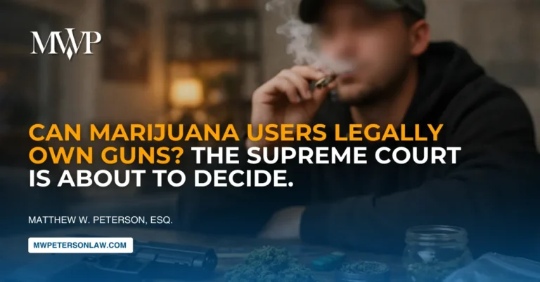 Can Marijuana Users Legally Own Guns? The Supreme Court Is About to Decide
