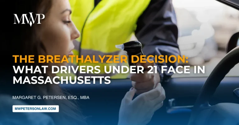 Breathalyzer Refusal: What Drivers Under 21 Face in Massachusetts