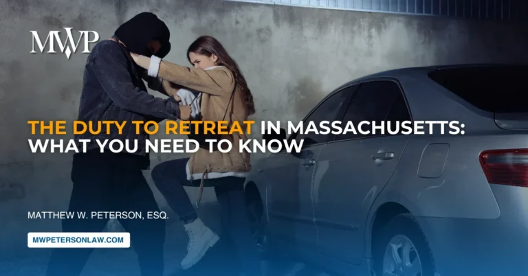 The Duty to Retreat in Massachusetts: What You Need to Know