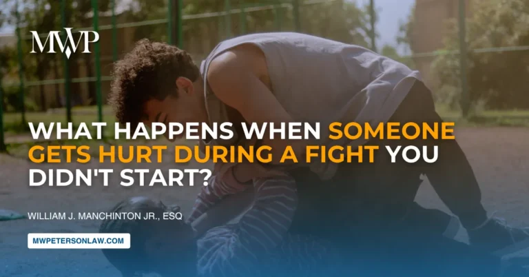 Self-Defense: When Someone Gets Hurt During a Fight You Didn't Start