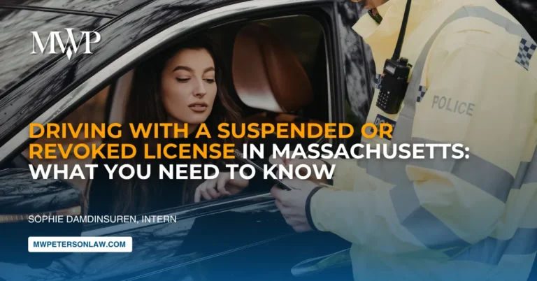 Driving with a Suspended or Revoked License in Massachusetts