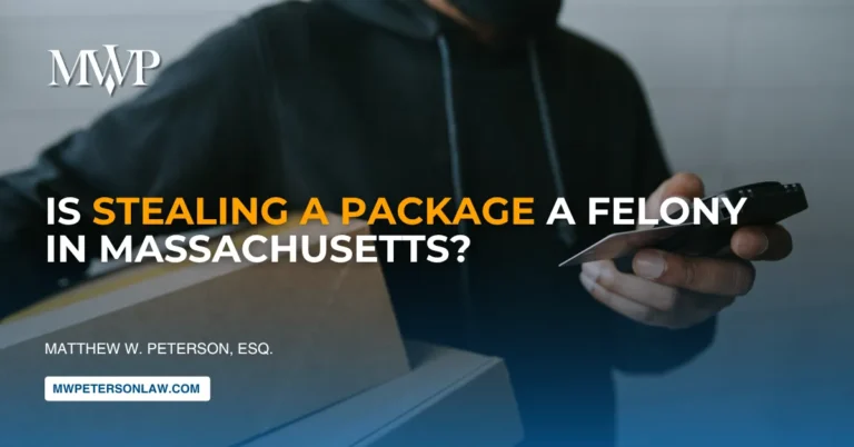 Is Stealing a Package a Felony in Massachusetts? Porch Piracy Laws Massachusetts