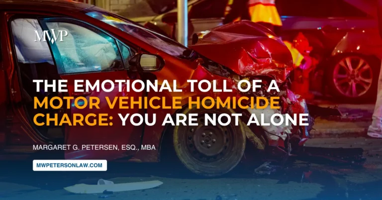 The Emotional Toll of a Motor Vehicle Homicide Charge