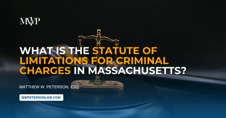 Statute of Limitations in Massachusetts M.G.L. c.277 § 63