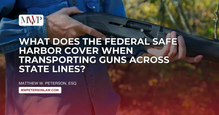 Transporting Guns Across State Lines In Massachusetts | Improper Storage Law Explained